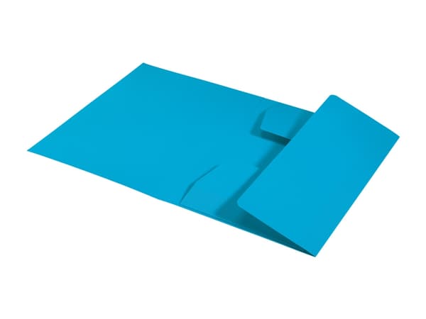 Leitz Recycle - 3-fliksmappe - for A4 (210 x 297 mm) - kapasitet: 250 ark - blå