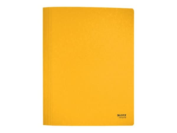 Leitz Recycle - Flat stangfil - for A4 (210 x 297 mm) - kapasitet: 250 ark - gul