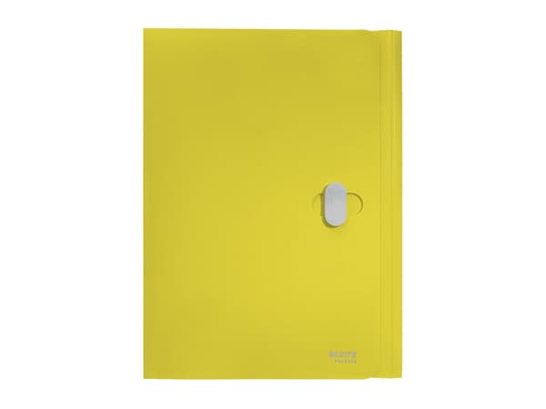 Leitz Recycle - 3-fliksmappe - for A4 (210 x 297 mm) - kapasitet: 250 ark - gul