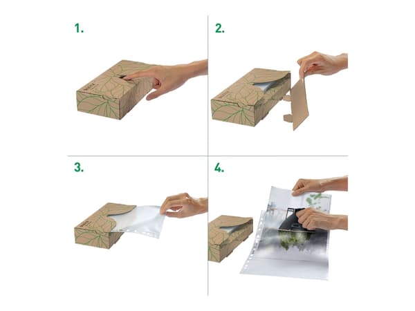 Leitz Recycle - Sheet protector dispenser - for A4 (210 x 297 mm)