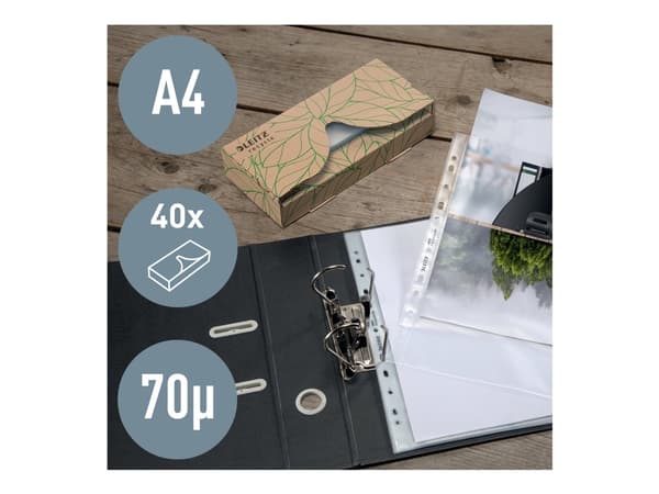 Leitz Recycle - Sheet protector dispenser - for A4 (210 x 297 mm)