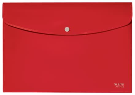 Leitz Recycle - Dokumentmappe - for A4 (210 x 297 mm) - kapasitet: 60 ark - rød