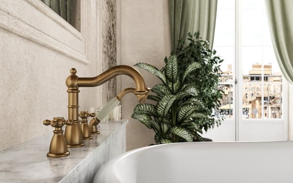 FDesign Lacrima toalettpappershållare Gammal brons (FD6-LRA-09-66)