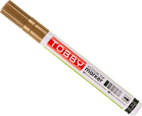 Tobby TOBBY OIL MARKER Gold color