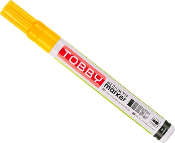 Tobby TOBBY OLJEMERK Sitronfarge