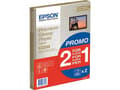 Miniatyrbild 3 av 5: Epson Premium Glossy Photo Paper BOGOF - Blank - A4 (210 x 297 mm) - 255 g/m² - 15 ark fotopapper (paket om 2) - för EcoTank ET-2650, 2750, 2751, 275