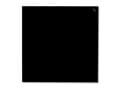 Miniatyrbild 3 av 3: Glass board 100 x 100 cm. Black