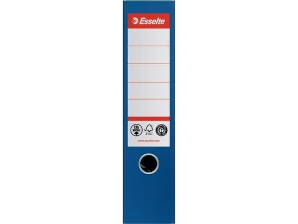 Esselte - Spakbågesfil - ryggbredd: 72 mm - för A4 (210 x 297 mm) - kapacitet: 500 ark - blå