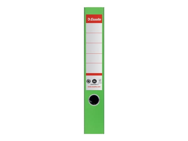 Esselte - Spakbågesfil - ryggbredd: 50 mm - för A4 (210 x 297 mm) - kapacitet: 350 ark - grön