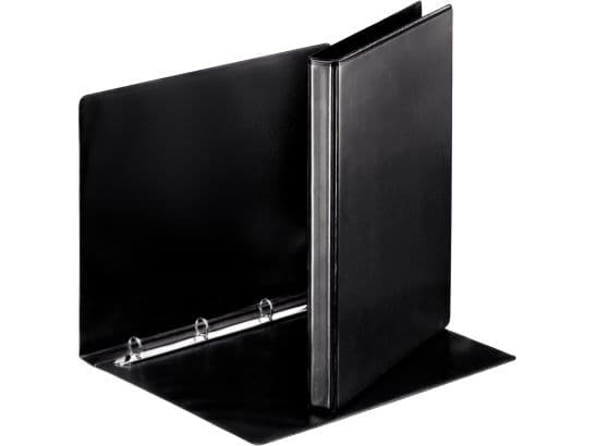 Esselte Panorama Ring Binders 4 x 16 mm Black, A4, Musta, 1,6 cm, 3 cm
