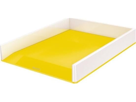 Leitz WOW Dual Colour - Brevfack - för Letter, A4, C4, Folio - gul