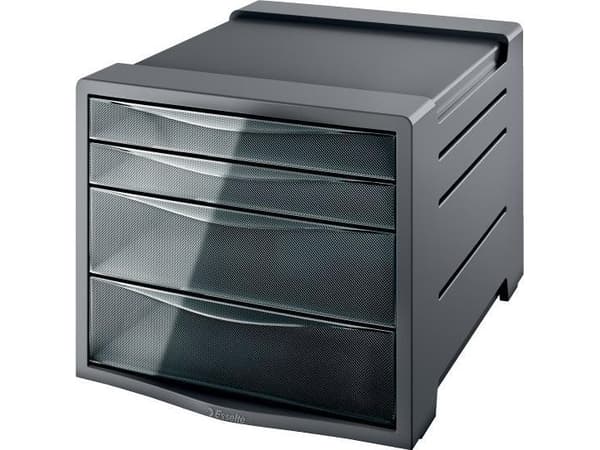 Esselte 28453, Sininen, Läpikuultava, 4 laatikko(a), 1,98 kg, 285 x 380 x 245 mm