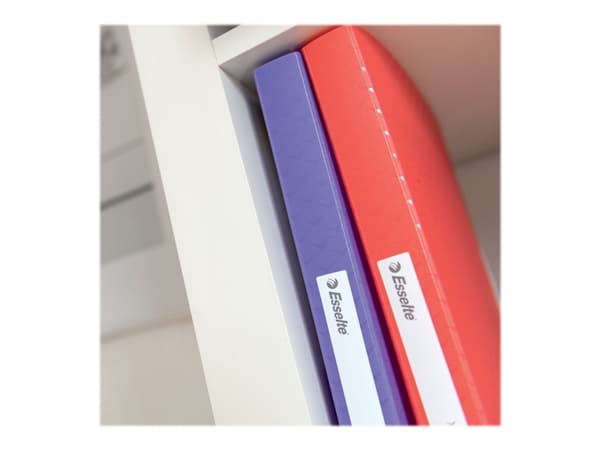 Esselte Colour'Breeze - Visningsbok - 40 utrymmen - ryggbredd: 17 mm - för A4 - kapacitet: 80 ark - genomskinlig lavendel