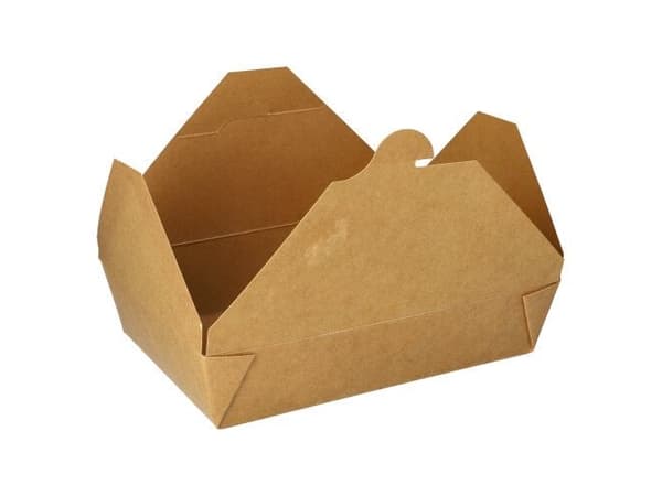 Papstar 87612, kartong, polylaktid (PLA), brun, 1,5 l, FSC, 155 mm, 215 mm