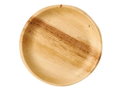 PAPSTAR pure - Tallerken - Størrelse 23 cm - Høyde 2.5 cm - rund - avhendbar (en pakke 25)