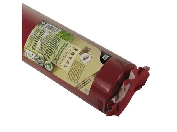 Papstar 84313, Rektangulär, Bordeaux, papper, 400 mm, 24000 mm, 729 g