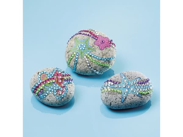 Totum Rock Starfish, Children''s craft kit, 5 vuosi/vuosia, Monivärinen