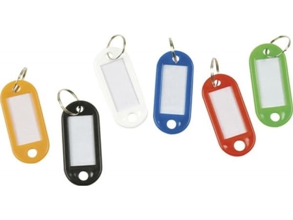 Q-CONNECT KF02692, Gul, Plast, 22 mm, 50 mm, 100 styck, Kina