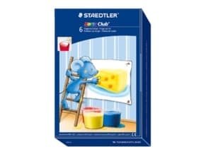 Staedtler Noris Club 8801, Sort, Blå, Grønn, Rød, Hvit, Gult, 100 ml