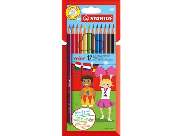 STABILO Color, flera, 12 st