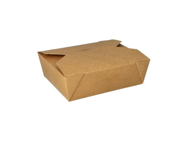 Papstar 87611, kartong, polylaktid (PLA), brun, 1 l, FSC, 165 mm, 135 mm
