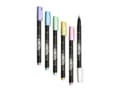 Miniatyrbilde 5 av 5: Tombow WS-BS-6P, 6 stykker, Blå, Grønn, Rosa, Fiolett, Hvit, Gult, Pensel tupp, Flerfarget, Rund, Vann-basert blekk