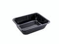Miniatyrbilde 4 av 4: Bakke 1-rum 2227-1F 1660ml L227xB178xH60mm CPET Sort,336 stk/krt