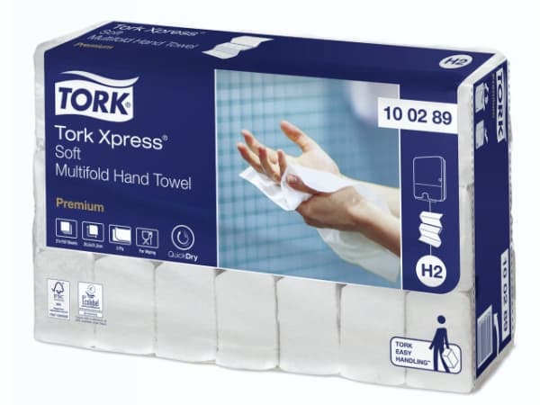 Tork Premium hand towel interfold, 3780 stykker, 230 mm, 260 mm