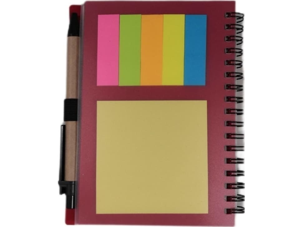 Eco notebook with equipment