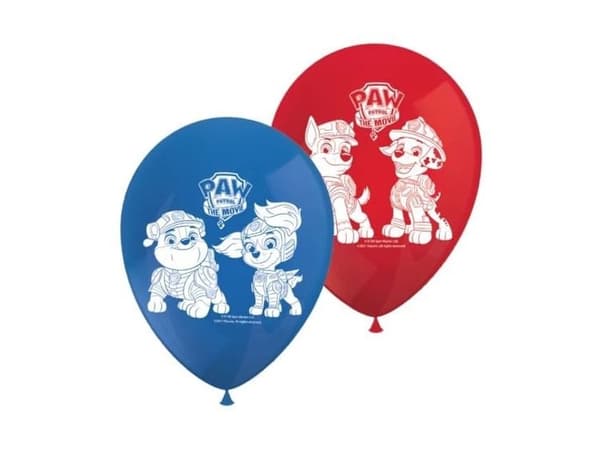 GoDan Balony Psi Patrol The movie 8szt