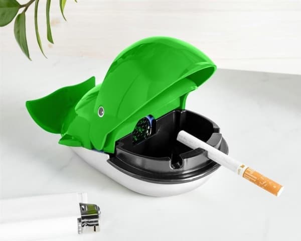 WHALE ashtray absorber - GREEN