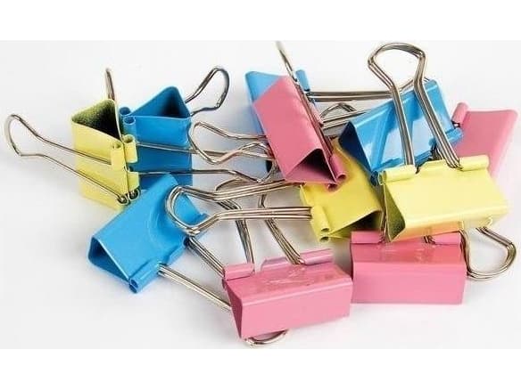 FANDY Clips 19mm färg 40st