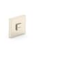 Miniatyrbild 1 av 5: Metal-Bud Privacy Escucheon Square Satin Nickel