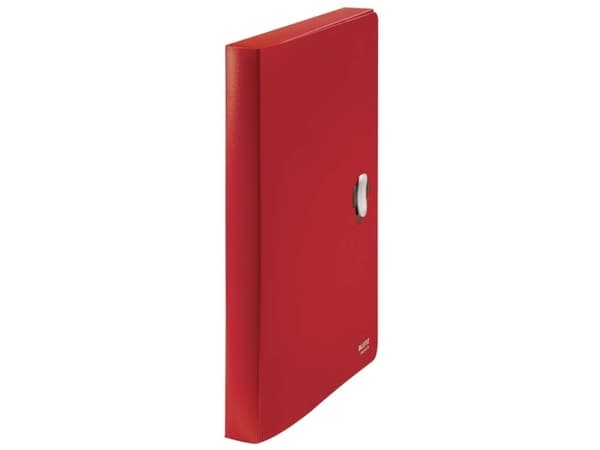 Leitz Recycle - Boksfil - bokryggbredde: 38 mm - for A4 (210 x 297 mm) - kapasitet: 250 ark - rød