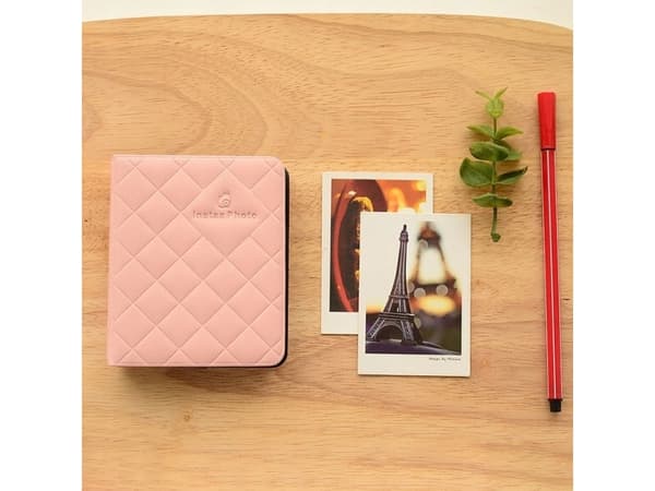 LoveInstant Mini Album For 36 bilder For Fuji Instax Mini 11 / 9 / 8 / 7 / 40 / 90 / Quilted Purple