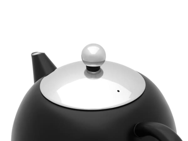 Bredemeijer Minuet Santhee, Enklel tekanna, 1400 ml, Svart, Rostfritt stål, 155 mm, 247 mm