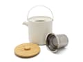 Miniatyrbilde 5 av 5: Bredemeijer Umea, Tekannesett, 1200 ml, Hvit, Keramisk, 140 mm, 180 mm