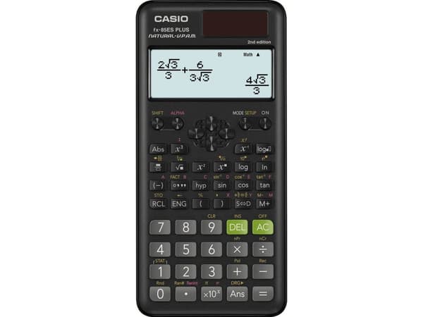 Kalkulator Casio czarny (FX-85ESPLUS-2-SETD)