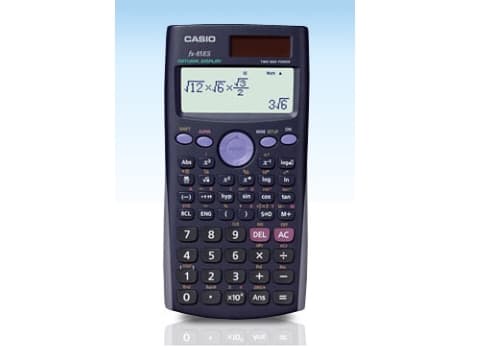 Kalkulator Casio czarny (FX-85ESPLUS-2-SETD) Sort