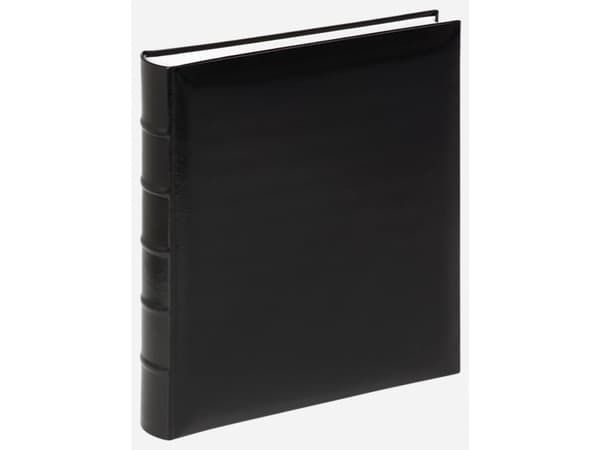 Walther Design Classic 30x37 80 S. Buch schwarz FA373B, Svart, 80 ark, Läder, 300 mm, 370 mm