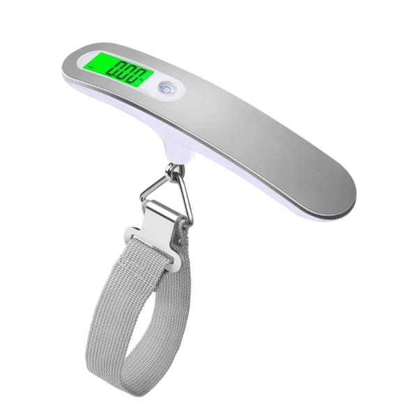 Bærbar digital vægt til rejser / fiskeri / osv. op til 50 kg Bærbar digital vægt til rejser / fiskeri / osv. op til 50 kg