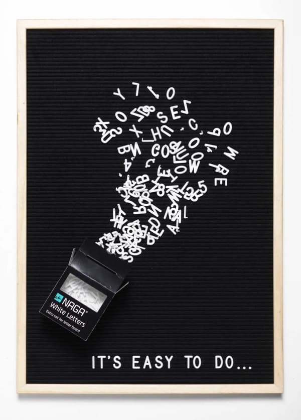 Letter Board 40 x 50 cm
