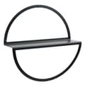 Miniatyrbilde 2 av 4: Cirkelhylde i sort metal Ø35 cm (10 x Ø35 cm) sort