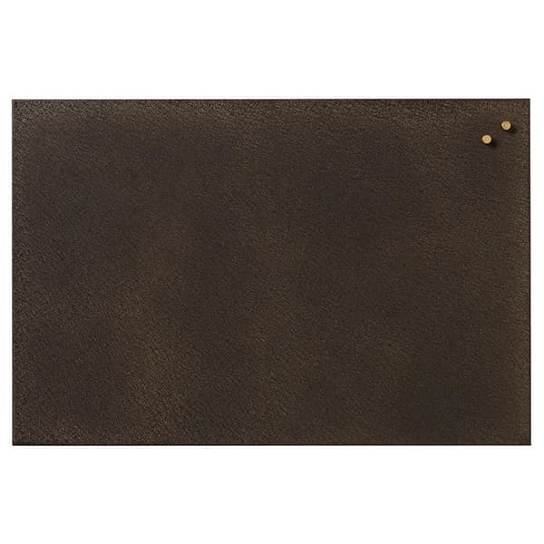 Magnetisk NAGA metaltavle 40x60 cm (dybde 1,5 cm) jernfarvet metal