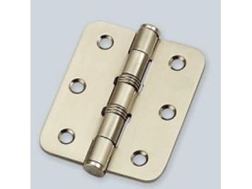 Hushållets gångjärn bärande rund 75X63x2.5Mm Nikel2pc