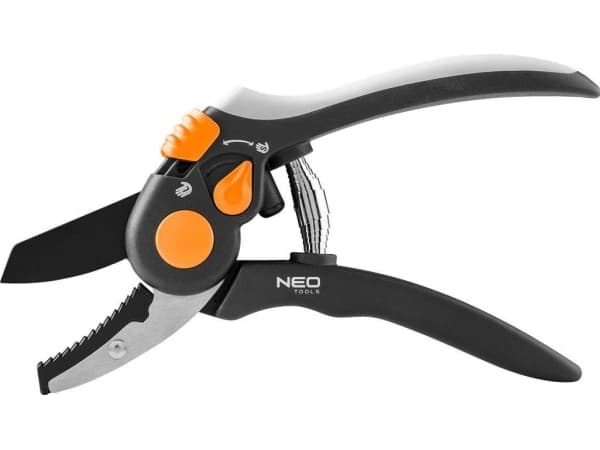 Neo Front Secateurs 200 mm, kantama 18 mm:iin asti, säädettävissä oleva etäisyys