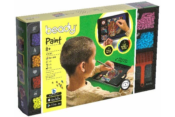 Beady Paint 14.400 pärlor, 9 plattor, 1 skrapa