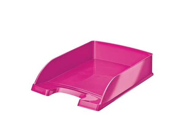 Brevlådan Leitz Plus WOW, A4, rosa