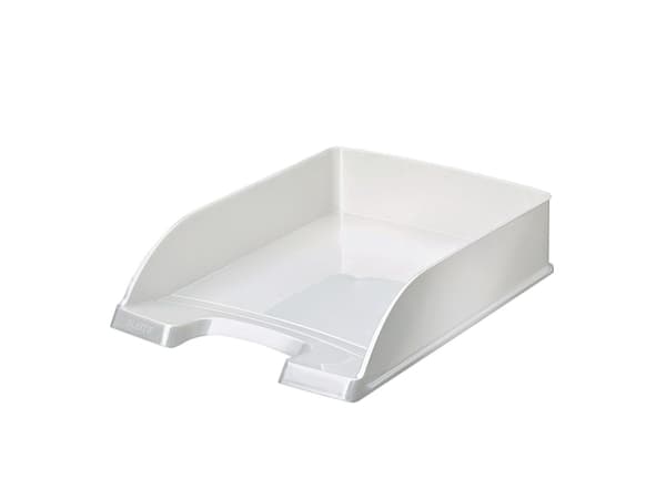 Brevbakke Leitz Plus WOW, A4, hvid