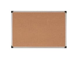 BI-Office CORK BOARD BI-OFFICE 60X90CM FRAME alumiini